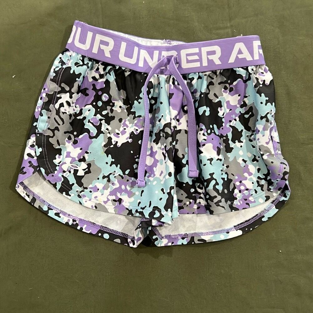 Under Armour Youth Purple Shorts